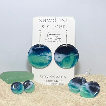 Sawdust & Silver Tiny Oceans Collection - Jervis Bay Various Sizes, Sold at Have You Met Charlie?, a unique gift shop located in Adelaide, South Australia.