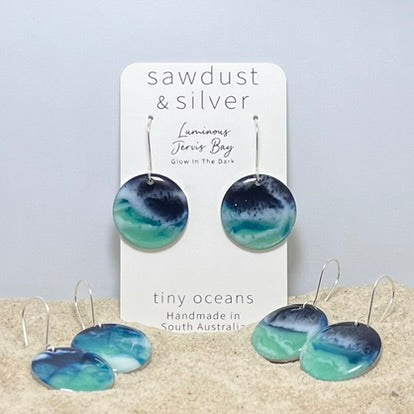 Sawdust & Silver Tiny Oceans Collection - Jervis Bay Various Sizes, Sold at Have You Met Charlie?, a unique gift shop located in Adelaide, South Australia.