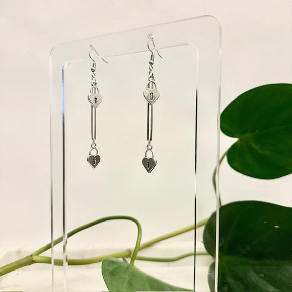Arch Earrings - Twin Hearts sold at Have You Met Charlie? a unique gift shop in Adelaide, South Australia