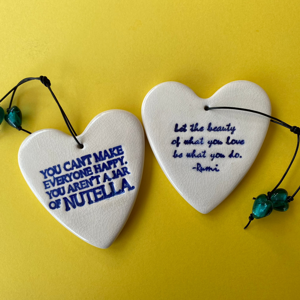 RJ Crosses Ornament - Various Quotes from have you met charlie a gift shop with Australian unique handmade gifts in Adelaide South Australia