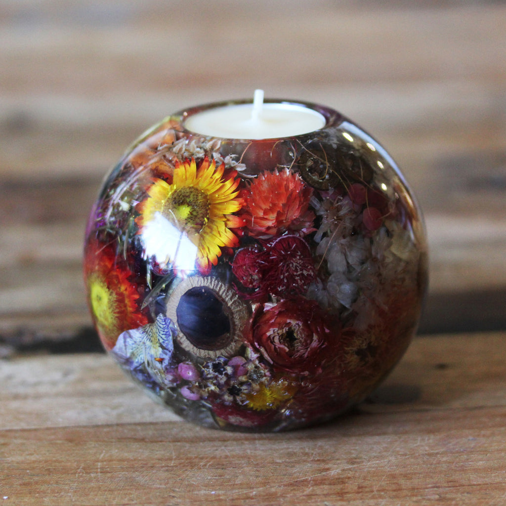 Jax & Co. - Botanical Tea Light Round, sold at Have You Met Charlie?, a unique gift store in Adelaide South Australia.