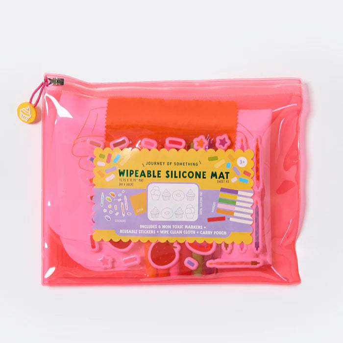 Journey of Something - Wipeable Silicone Colouring Mat available at Have You Met Charlie?, a unique gift store in Adelaide, South Australia.