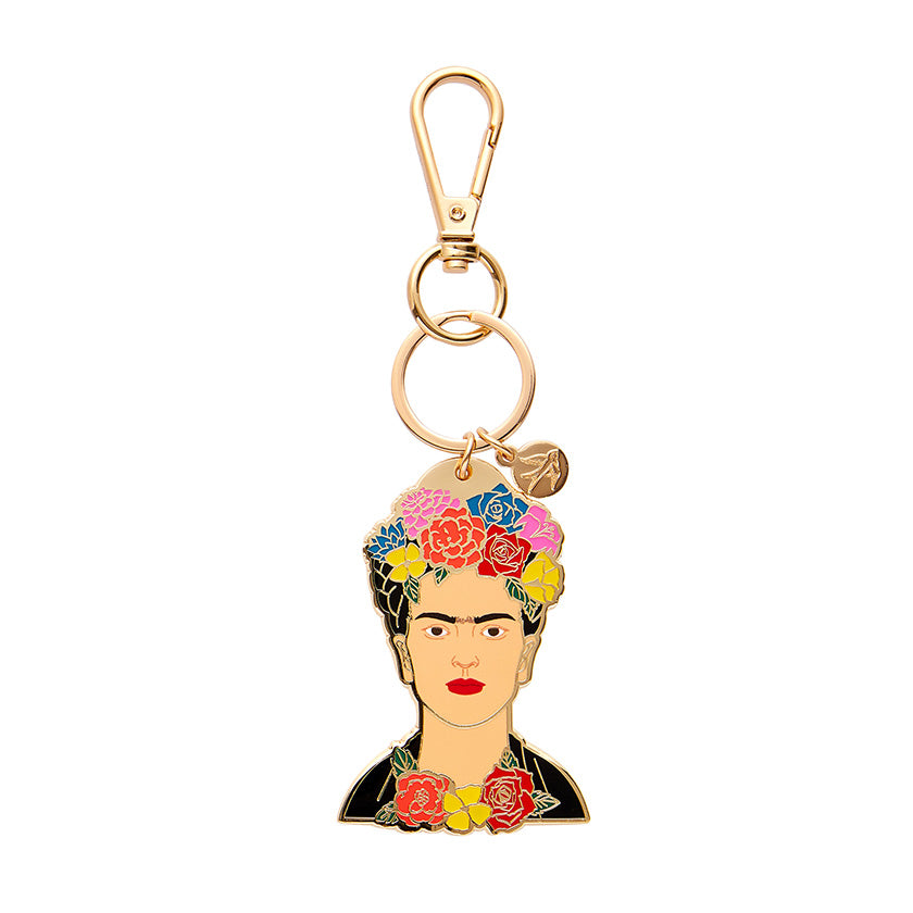 Erstwilder Frida Kahlo - My Own Muse Frida Keyring, Sold at Have You Met Charlie?, a unique gift shop located in Adelaide, South Australia.