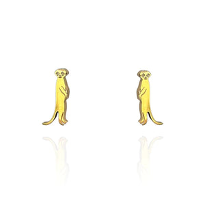 Originals Lab Earrings - Meerkat. Sold at Have You Met Charlie?, a unique gift shop located in Adelaide, South Australia.