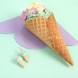 Saturday Lollipop Dangles - Icecream Waffle Cone sold at Have You Met Charlie, a unique gift store located in Adelaide, South Australia