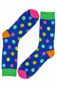 My2Socks Socks - Blue Spot. Sold at Have You Met Charlie?, a unique gift shop located in Adelaide, South Australia.