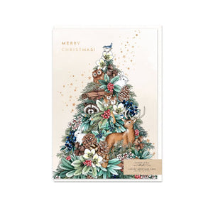 Typoflora Christmas Card - Enchanted Tree, sold at Have You Met Charlie?, a unique gift store in Adelaide, South Australia.