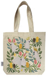 Earth Greetings Tote Bag With Pocket - Aussie Squawkers