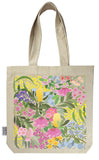 Earth Greetings Tote Bag With Pocket - Where Flowers Bloom