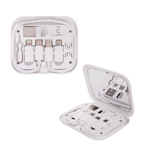 Multi-Function 3 In 1 Cable Adaptor Kit - Black or White. Sold at Have You Met Charlie?, a unique gift shop located in Adelaide, South Australia.