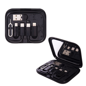 Multi-Function 3 In 1 Cable Adaptor Kit - Black or White. Sold at Have You Met Charlie?, a unique gift shop located in Adelaide, South Australia.