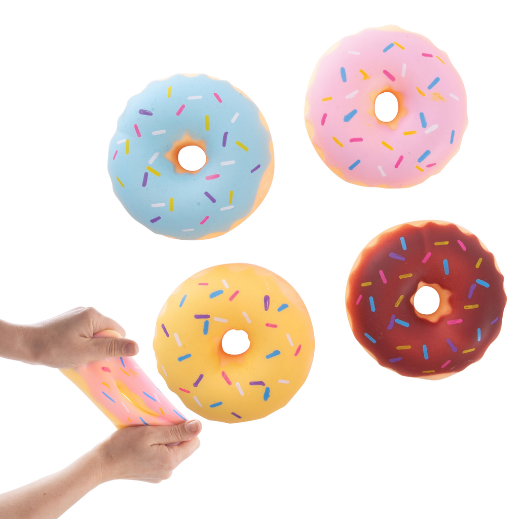 Squishy Donut Stress Toy - Various, sold at Have You Met Charlie?, a unique gift store in Adelaide, South Australia.