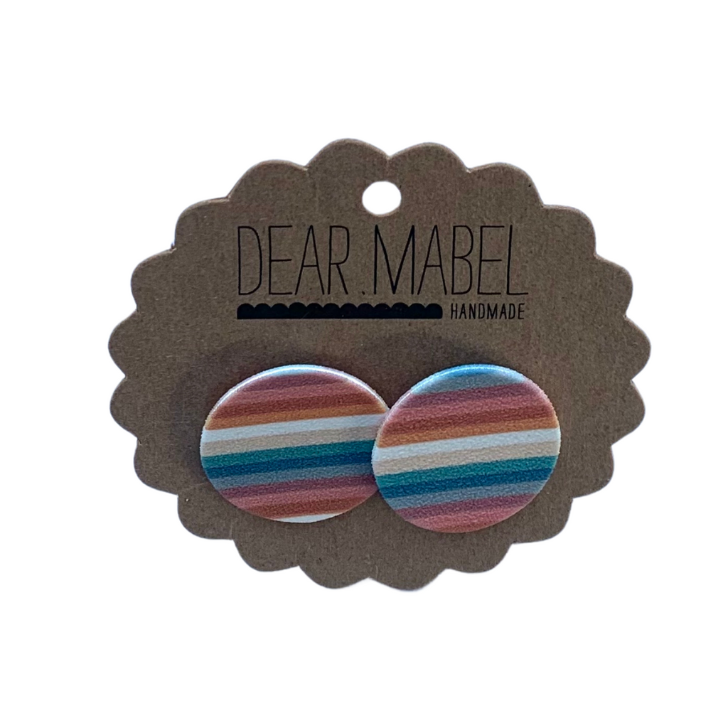 Dear Mabel Handmade - Retro Earrings Various, Sold at Have You Met Charlie?, a unique gift shop located in Adelaide, South Australia.