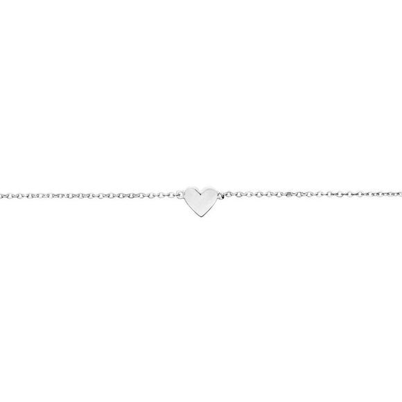 Sterling Silver Bracelet - Mini Heart