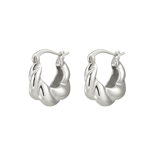 Sterling Silver Earrings - Chunky Twist Hoop Sold at Have You Met Charlie?, a unique gift shop located in Adelaide, South Australia.