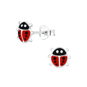 Sterling Silver Studs - Ladybugs, sold at Have You Met Charlie?, a unique gift store in Adelaide, South Australia.