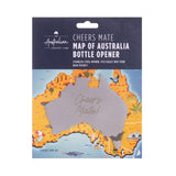 Australian Map Bottle Opener, sold at Have You Met Charlie?, a unique gift store in Adelaide, South Australia