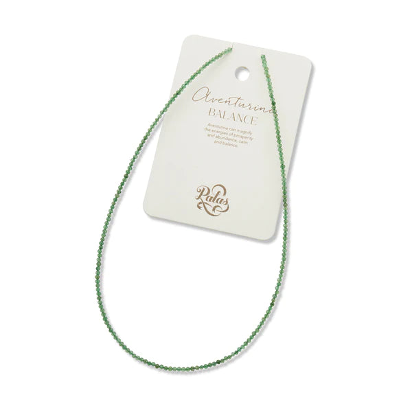 Palas Jewellery - Aventurine Healing Gem Necklace, sold at Have You Met Charlie?, a unique gift store in Adelaide, South Australia.