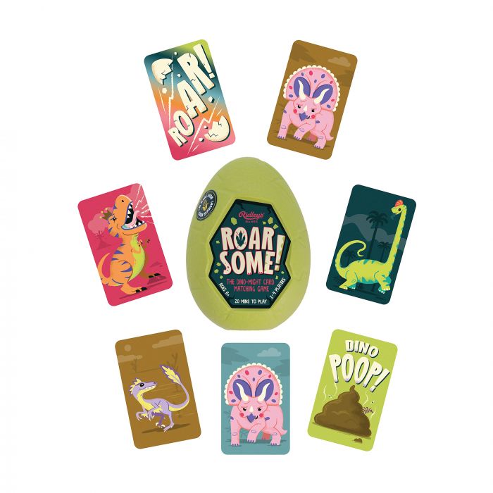 Ridley's Roarsome! - Dino Card Game, sold at Have You Met Charlie? a unique gift shop in Adelaide, South Australia