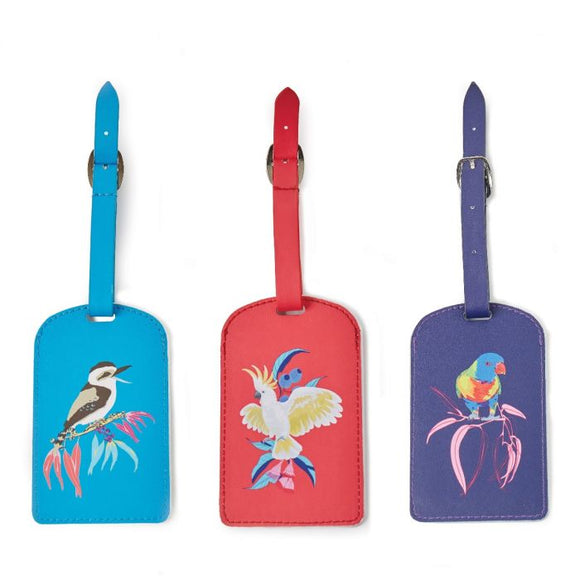 The Australian Bird Collective Luggage Tag - Various Designs, sold at Have You Met Charlie?, a unique gift store in Adelaide, South Australia.