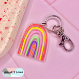 Mintcloud Key Ring - Rainbow