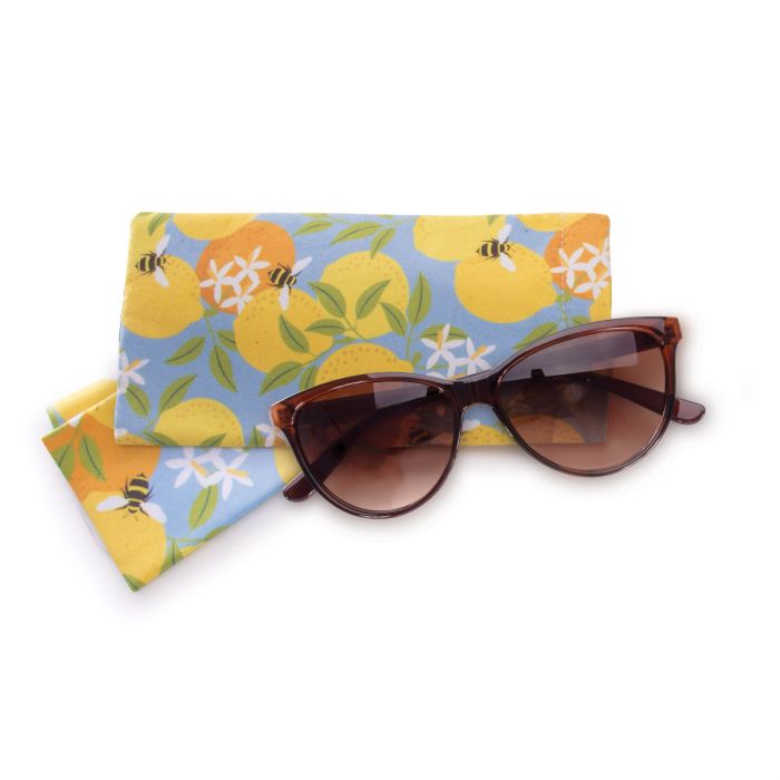 Snap Shut Glasses Case - Bees Various, sold at Have You Met Charlie?, a unique gift store in Adelaide, South Australia.