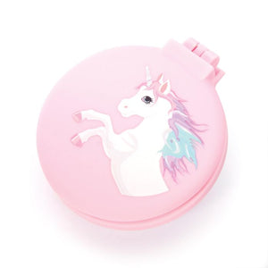 Unicorn Compact Hairbrush and Mirror sold at Have You Met Charlie? a unique gift shop in Adelaide, South Australia