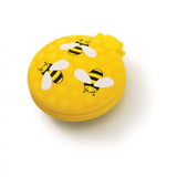 Buzzing Bees Compact Hairbrush and Mirror