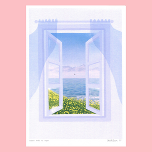 Lauren Kathleen Art Print - Room with a View - Various Sizes