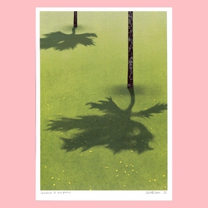 Lauren Kathleen Art Print - Shadows of Two Palms - Various Sizes