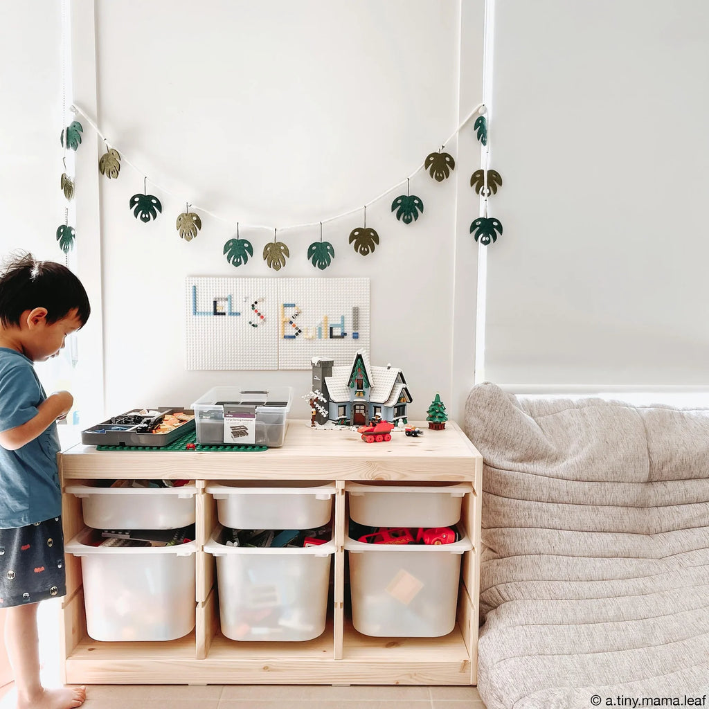 Tara Treasures - Monstera Leaf Felt Garland, sold at Have You Met Charlie? a unique gift shop in Adelaide, South Australia.