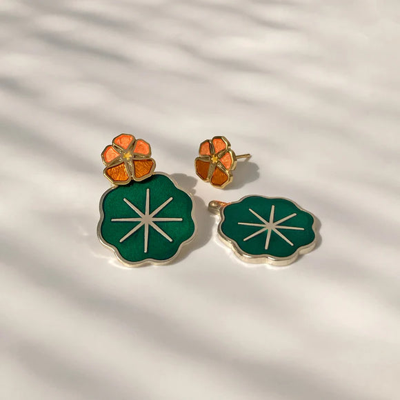 Amar & Riley Earrings - Nasturtium Jacket, sold at Have You Met Charlie?, a unique gift store in Adelaide, South Australia.