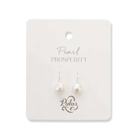 Palas Jewellery - Pearl Healing Gem Earrings, sold at Have You Met Charlie?, a unique gift store in Adelaide, South Australia.