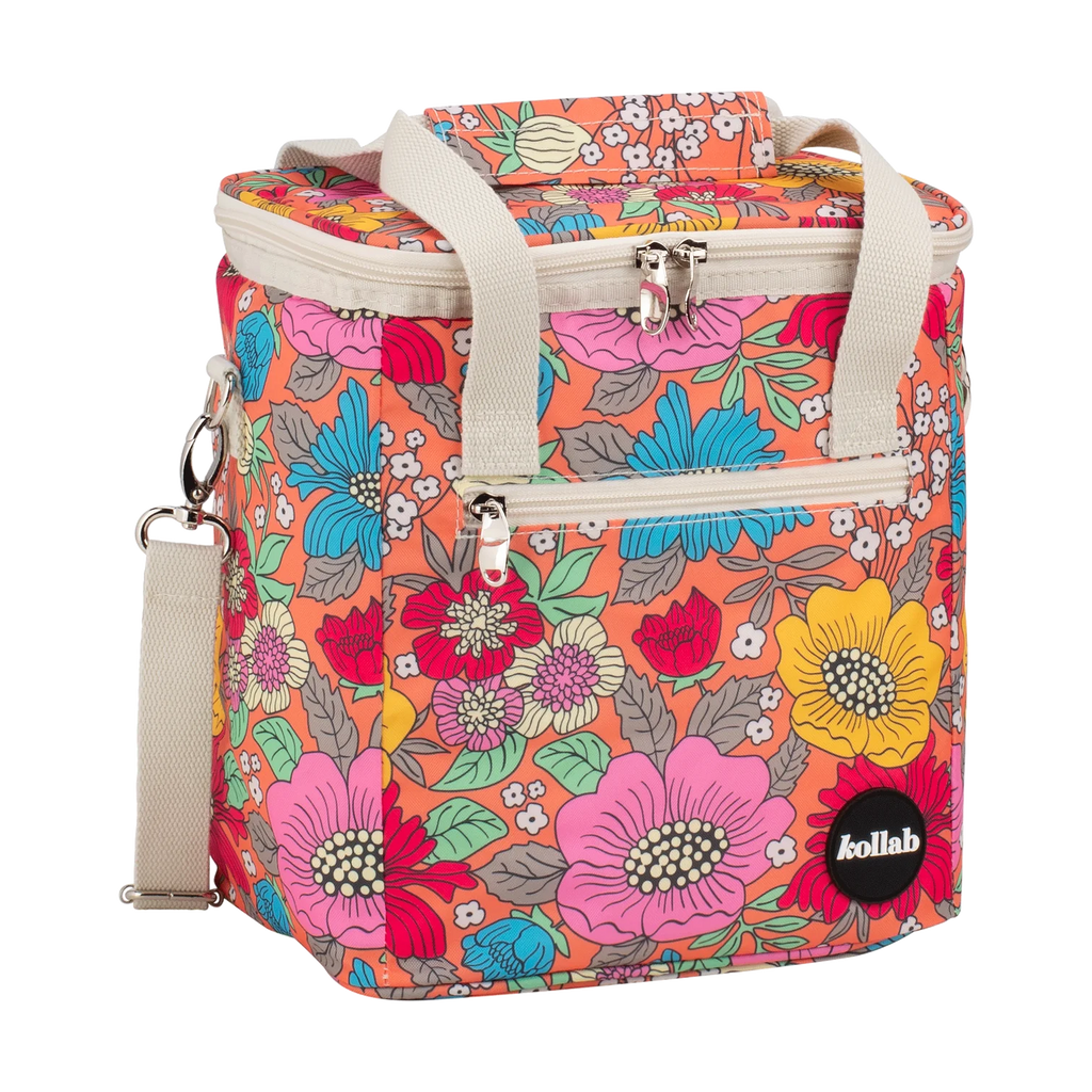 Kollab Sixties Floral Mini Cooler available at Have You Met Charlie? a unique gift store located in Adelaide, South Australia.