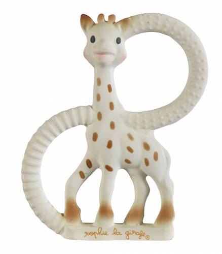 Sophie the Giraffe - Teething Ring White, sold at Have You Met Charlie?, a unique gift store in Adelaide, South Australia.