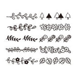Paintable Rotating Stamp & Ink Refill - Various Designs