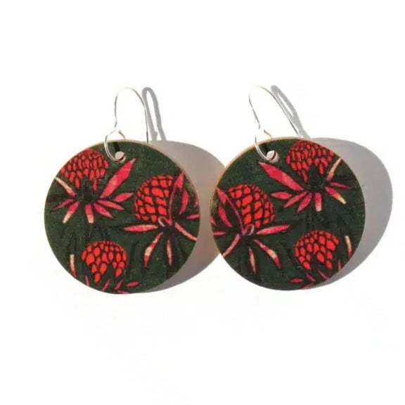 To the Trees Dangles - Waratah Large sold at Have You Met Charlie? a unique gift shop in Adelaide South Australia