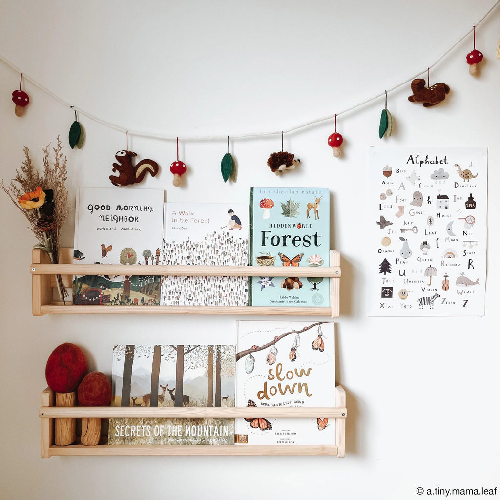 Tara Treasures- Woodland Animals Felt Garland-sold at Have You Met Charlie? a unique giftshop located in Adelaide, South Australia.