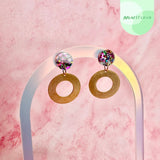 Mintcloud Brass Dangles - Circles and Circles from have you met Charlie, a gift store in South Australia
