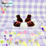 Mintcloud Easter Earrings - Choc Bunny Studs