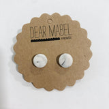 Dear Mabel Handmade - Multi-Colour Studs from have you met charlie a gift shop with Australian unique handmade gifts in Adelaide South Australia