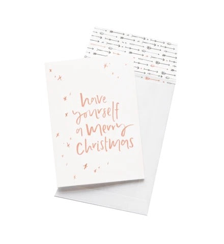 Emma Kate Co. Greeting Card - Have Yourself A Merry Christmas from Have You Met Charlie? a unique gift shop in Adelaide South Australia