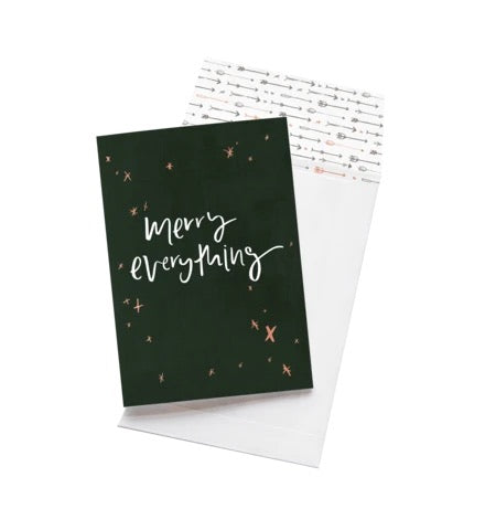 Emma Kate Co. Christmas Greeting Card - Merry Everything