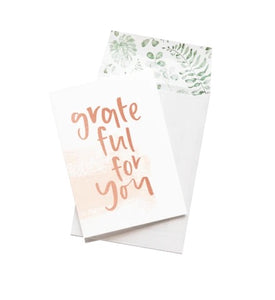 Emma Kate Co. Greeting Card - Grateful For You