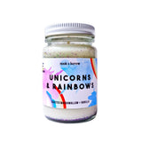 Nook & Burrow Candles - unicorns & rainbows, sold at Have You Met Charlie? a unique gift shop in Adelaide, South Australia.