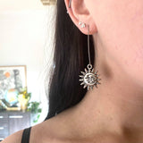 Arch Earrings - Zodiac Sun from have you met charlie a gift shop with Australian unique handmade gifts in Adelaide South Australia