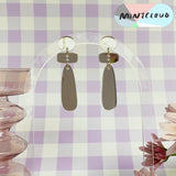 Mintcloud Mirror Shapes Dangle - Various Colours