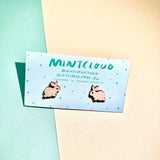 Mintcloud Earrings - Easter Bunny Studs from have you met charlie a gift shop in Adelaide south Australian with unique handmade gifts