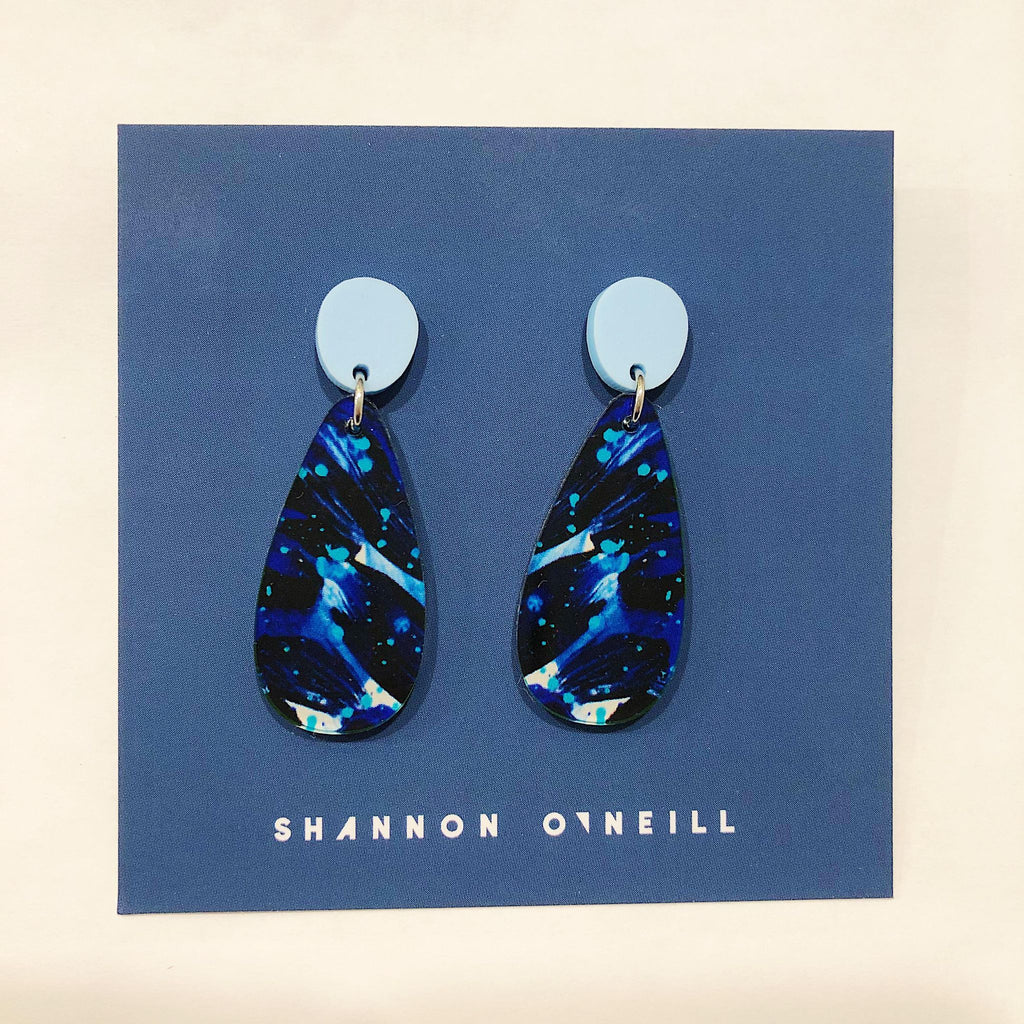 Shannon O'Neill - Teardrop Dangle from have you met charlie a gift shop with Australian unique handmade gifts in Adelaide South Australia