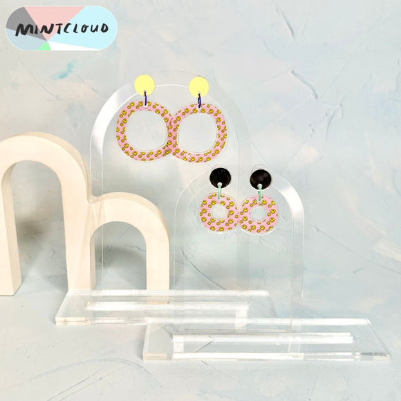 Mintcloud Earrings - Happy Hoops*